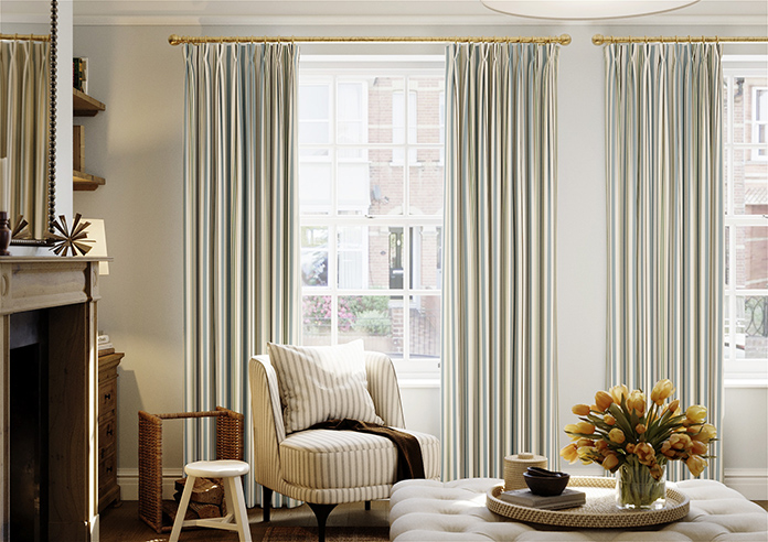 The British Stripe Co. George, Derwent No.1 - Made to Measure Curtains - Image 3